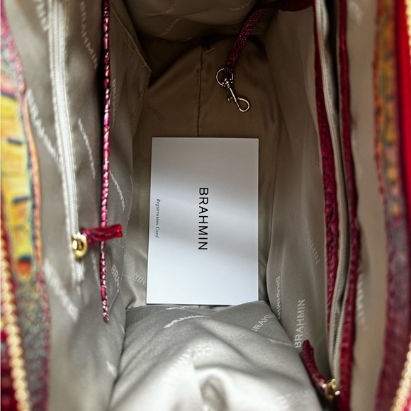 Brahmin Caroline Mini Melbourne in Dragonfruit Ombré ✨ - Picture 10 of 10